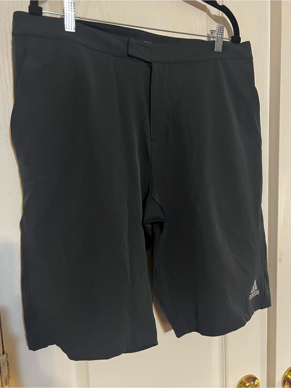 adidas Men's Black barricade Golf Shorts